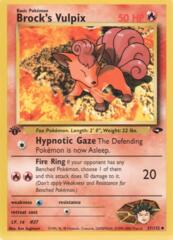 Brock's Vulpix - 37/132 - Uncommon - 1st Edition